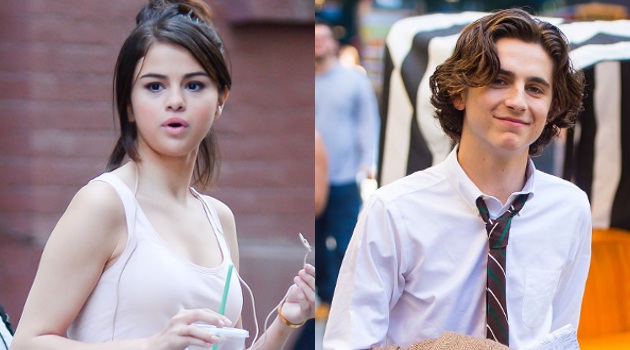 Syuting Film, Selena Gomez dan Timothee Chalamet Ciuman 