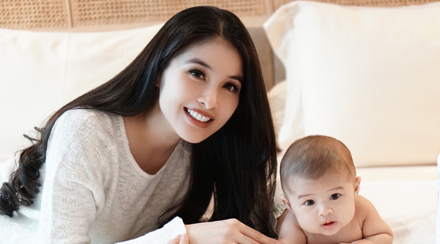 Bayi Sandra Dewi Baru Umur 3 Bulan, Netter Sebut Aura Tampannya Sudah