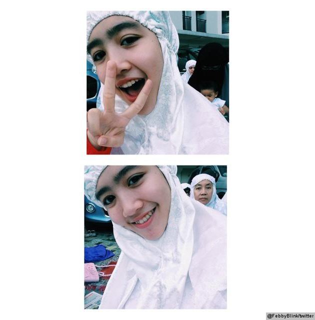 Febby Ajak Selfie Sholat Ied, Al Ghazali dan Rassya Ucap 