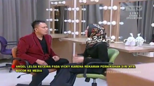 acara siri nikah berita Siri, Angel Lelga Vicky Nikah Beredar ke Video 'Ngamuk'