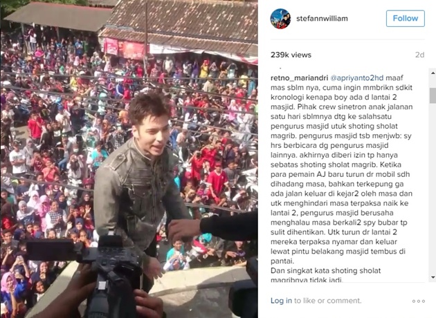 Anak Jalanan Dikecam Usai Jumpa Fans Di Atas Masjid Ini Kronologinya