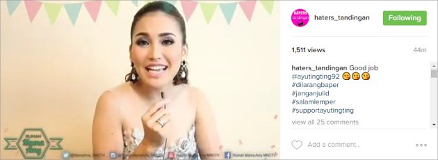 Begini Ucapan Selamat dan Doa Ayu Ting Ting di Ultah Raffi 