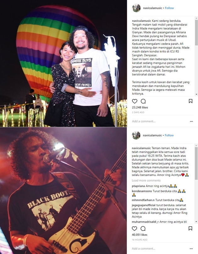 Sempat Kritis Usai Kecelakaan, Bassist Navicula Made Indra 