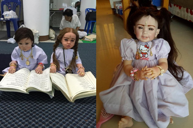 Kolektor Lakukan Ritual Ciptakan Jiwa untuk Boneka  Anak  