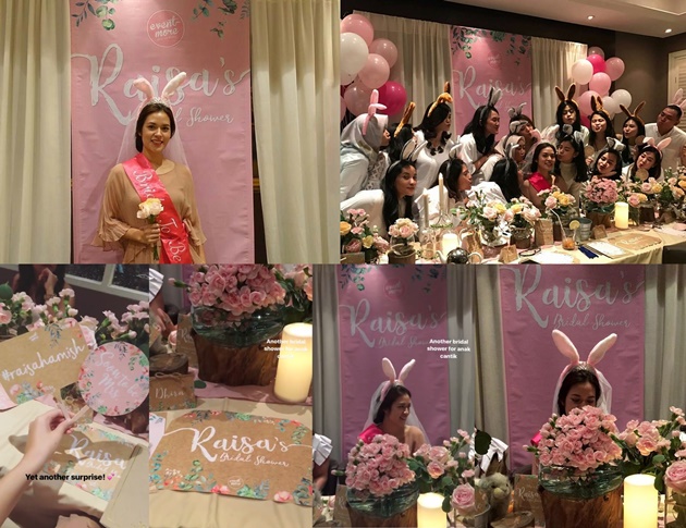 Bahagia Dapat Kejutan Bridal Shower Kedua Imutnya Raisa 