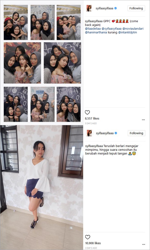 Diejek 'Bibit Pelakor', Adik Ayu Ting Ting Tetap Cuek Foto 