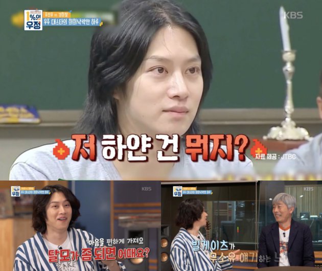 Khawatir Rambut  Terus  Rontok  Heechul Sampai Datangi 