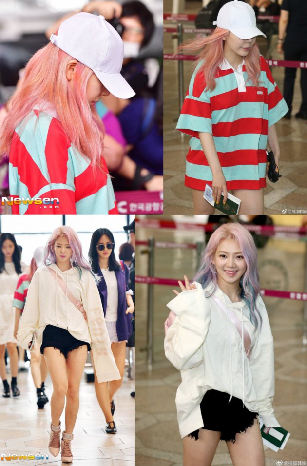 Berangkat ke Osaka Hyoyeon dan Sunny Pede Tampil dengan 