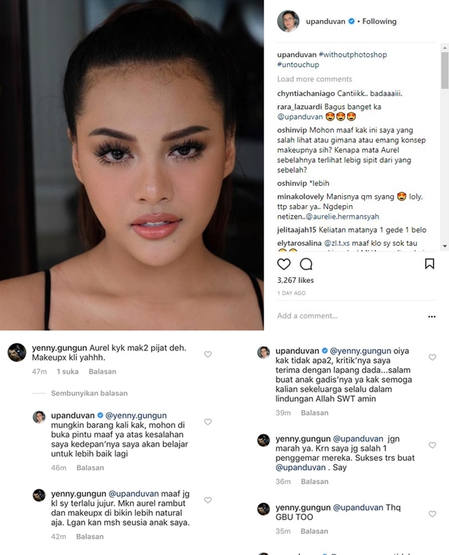 Make-Up Aurel Lagi-Lagi Disindir Tua, Jawaban Sopan MUA 