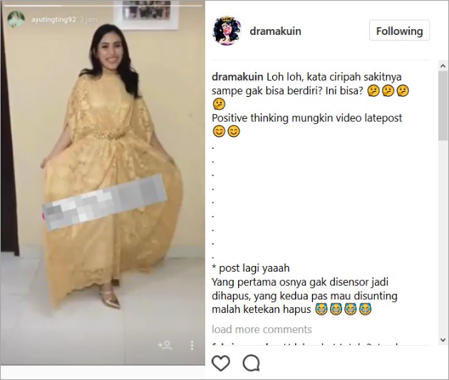 Pakai Kaftan Brokat Ala Nagita, Ayu Ting Ting Disindir Tak 