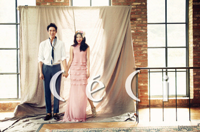 Romantisnya Park Shin Hye dan Yoo Yeon Seok di Majalah Ceci