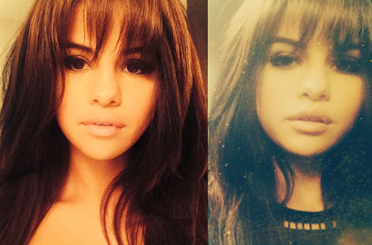 Selena Gomez Selfie Pamer Potongan Poni Baru