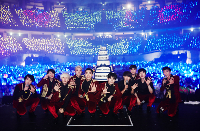 Super Junior Cetak Rekor Konser ke-100 dengan 'Super Show 6'