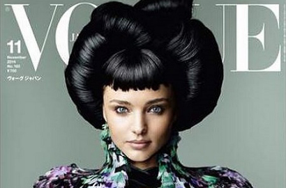 Berdandan Ala Geisha di Vogue, Miranda Kerr Dikritik Warga Jepang