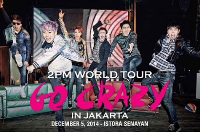 2PM Konser di Indonesia 5 Desember, Penjualan Tiket Mulai 25 Oktober
