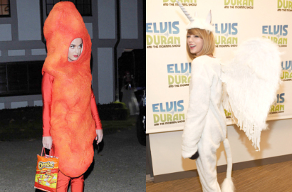 Rayakan Halloween, Katy Perry Jadi Cheetos dan Taylor Swift Jadi Unicorn
