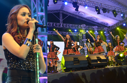 JKT48, Geisha Cs Sukses Meriahkan Jakarta Musik Festival 2014