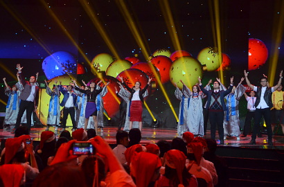Judika dan Momo Geisha Ramaikan Konser 'Harmoni Hadiah Terindah' SCTV