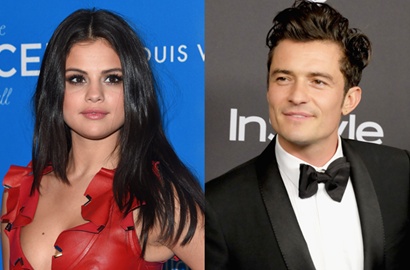 Rayakan Ultah Ke-39, Orlando Bloom Rangkul Mesra Selena Gomez