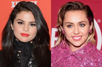 Pernah Suka Cowok yang Sama, Selena Gomez Kini Ngaku Fans Miley Cyrus