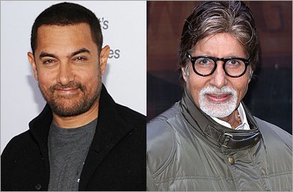Aamir Khan dan Amitabh Bachchan Selamat dari Kebakaran Panggung di Mumbai