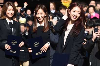 Wisuda Bareng, Park Shin Hye dan Yuri-Sooyoung SNSD Pamer Keakraban