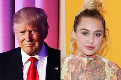 Donald Trump Jadi Presiden AS, Miley Cyrus Menangis