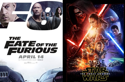 Baru Tayang, 'The Fate of the Furious' Patahkan Rekor 'Star Wars: The Force Awakens'