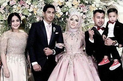 Tak Kalah Cantik dari Pengantin, Nagita Pamer Suara Emas 