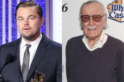 Leonardo DiCaprio Dinilai Tak Cukup Tampan Perankan Stan Lee di Film Biopik?