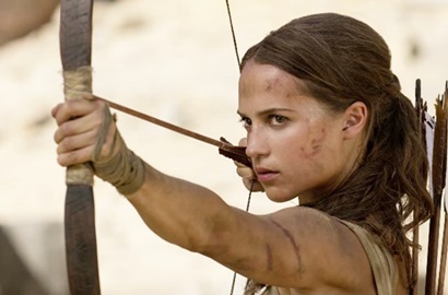 Diterjang Badai Hingga Disekap, Alicia Vikander Lakukan Petualangan Berbahaya di 'Tomb Raider'