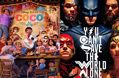 Kalahkan 'Justice League', Film Animasi 'Coco' Kuat Kuasai Box Office