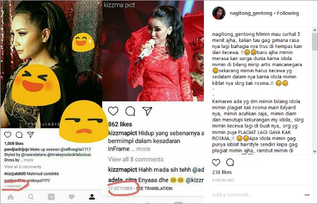 Nagita Dituduh Plagiat Gaya Rambut Ayu Ting Ting, Fans dan Haters Ribut