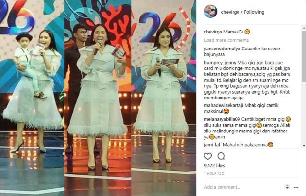 Pakai Baju Semi Transparan Saat Jadi Host HUT MNCTV 