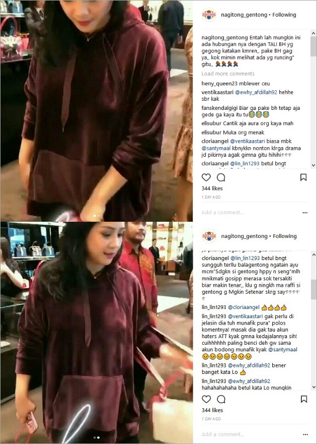 Jalan ke Mal Mewah Pakai Jumper Ukuran Besar, Haters 