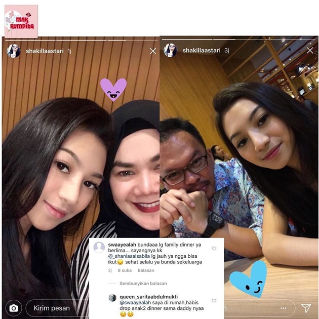 Anak Sarita Akur Bareng Ayah, Netter Minta Faisal Harris 