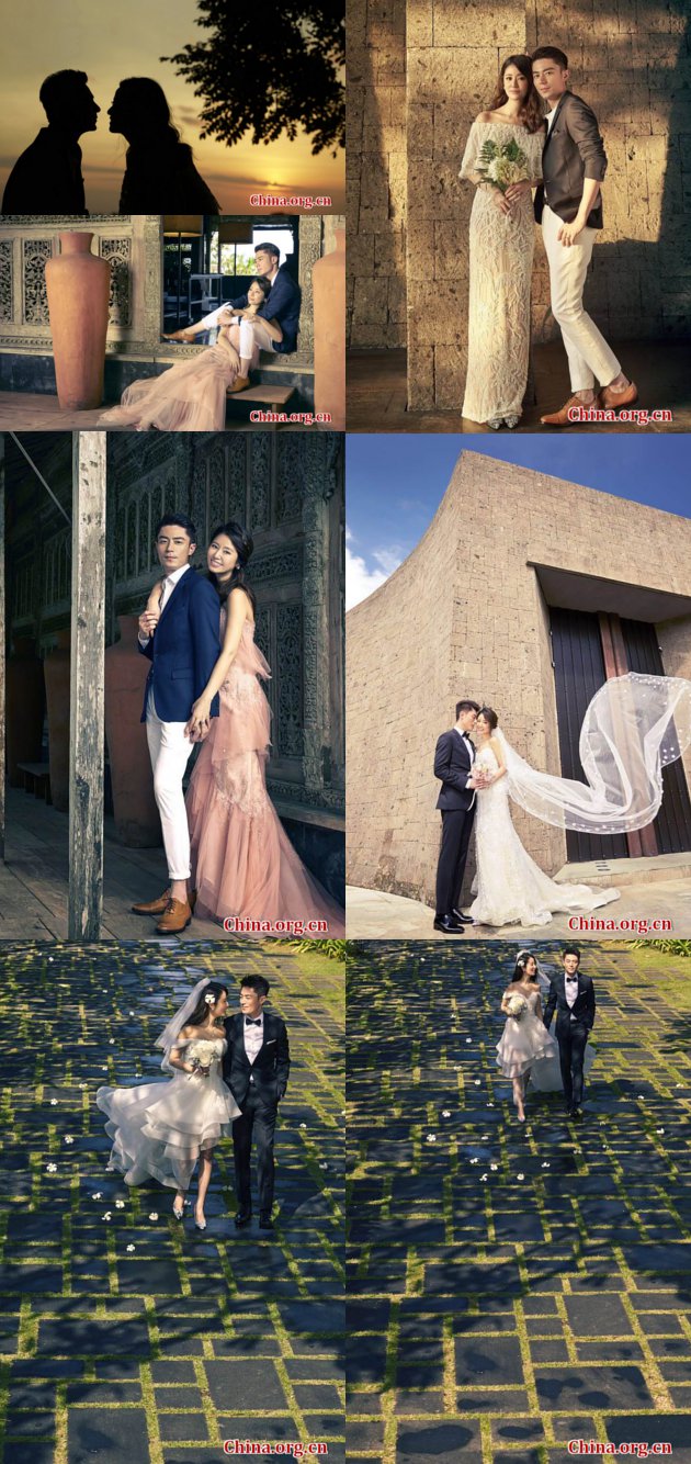 Super Romantis Intip Mesranya Foto Pre Wedding Ruby Lin Wallace Di Bali