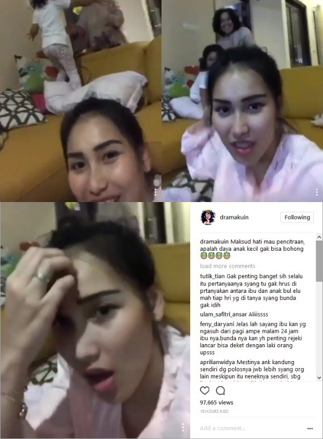 Tanyai Bilqis Pilih Bunda Atau Ibu Ayu Ting Ting Diam 