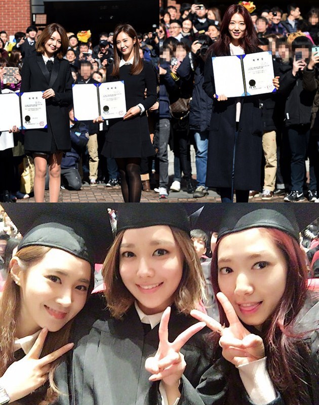 Wisuda Bareng Park Shin Hye Dan Yuri Sooyoung Snsd Pamer Keakraban